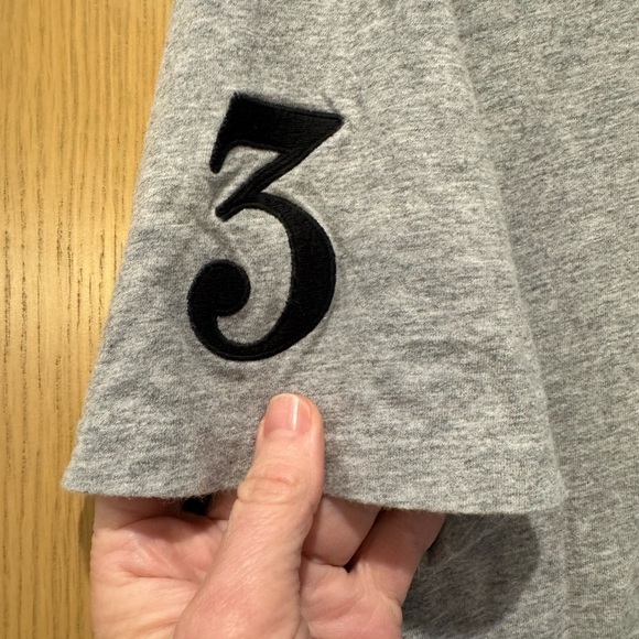 Polo Ralph Lauren Big Pony 3 Pullover Crewneck Cotton Grey Tee / Medium - Picture 5 of 8